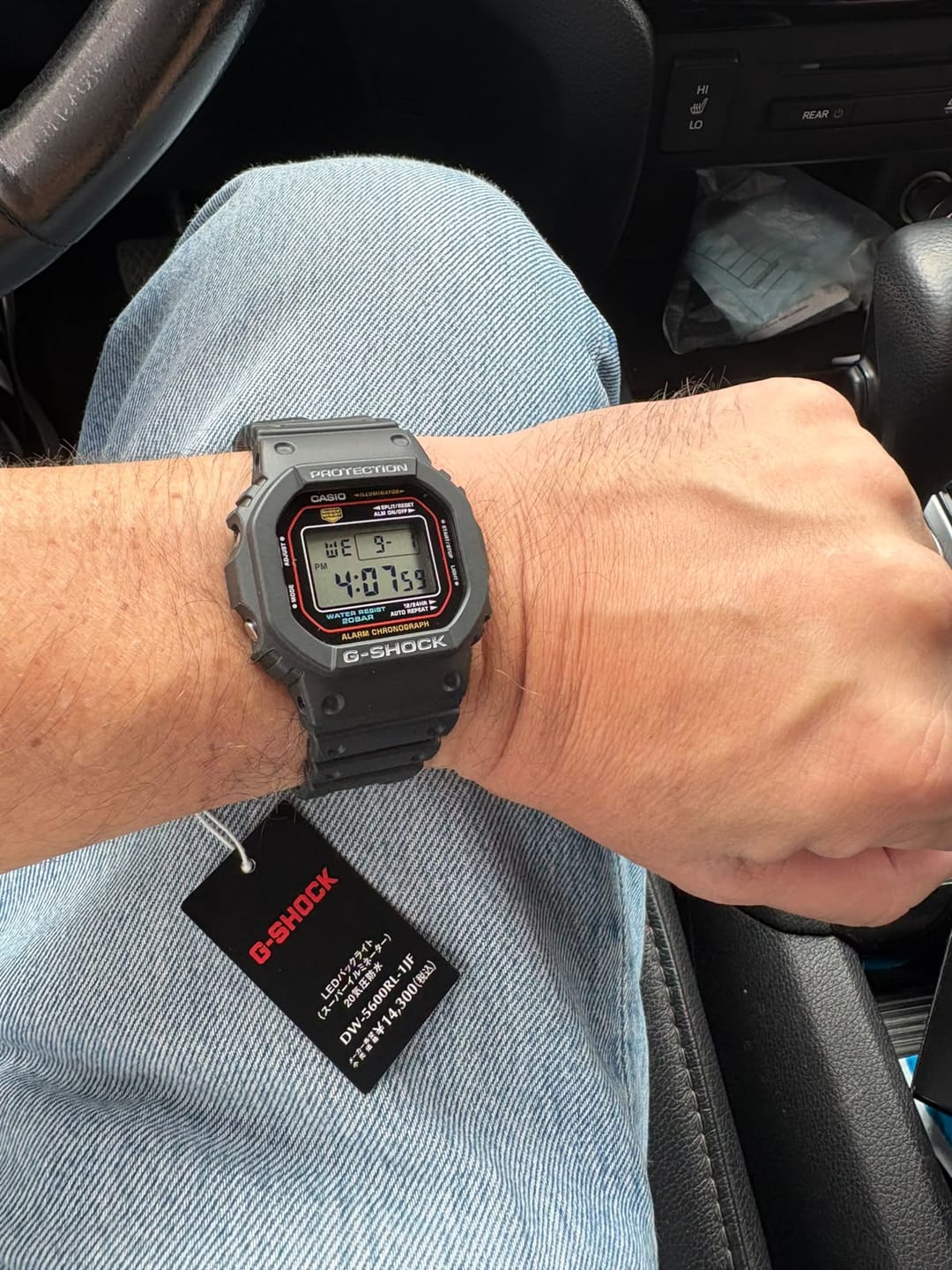 Customer photo review of Reloj Casio G-Shock Vintage DW-5600RL-1JF Negro JDM Edición 1983