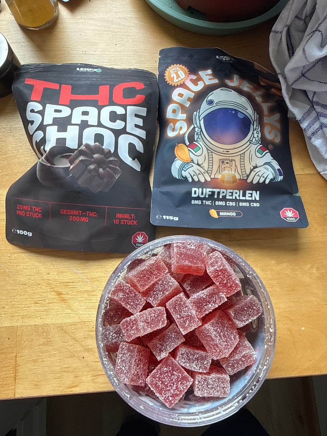 Customer photo review of THC Spacejellies 2.0