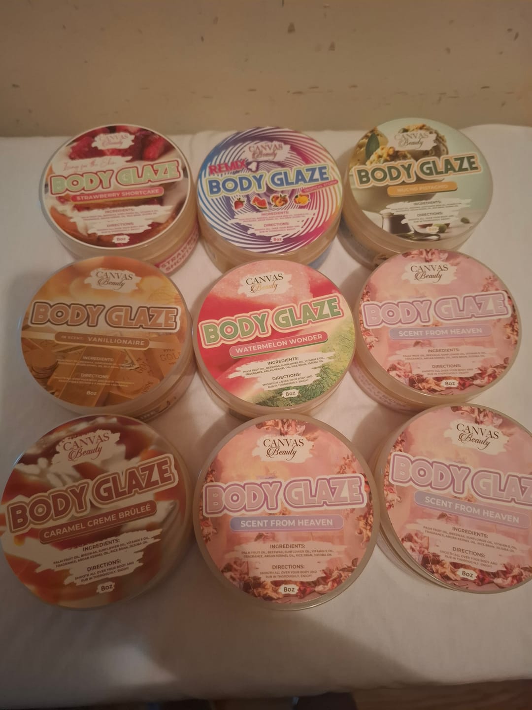 Customer photo review of (NEW) BODY GLAZE: REMIX 4 TROPICAL STORM
