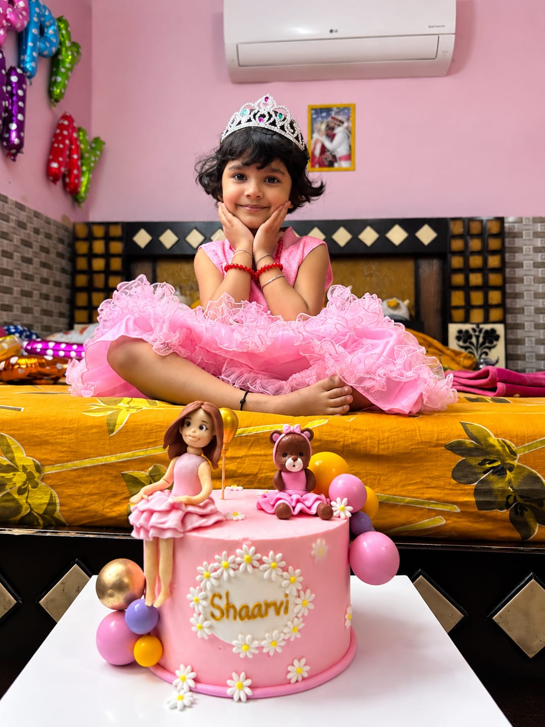 Customer photo review of Girl Teddy Friendship Cake