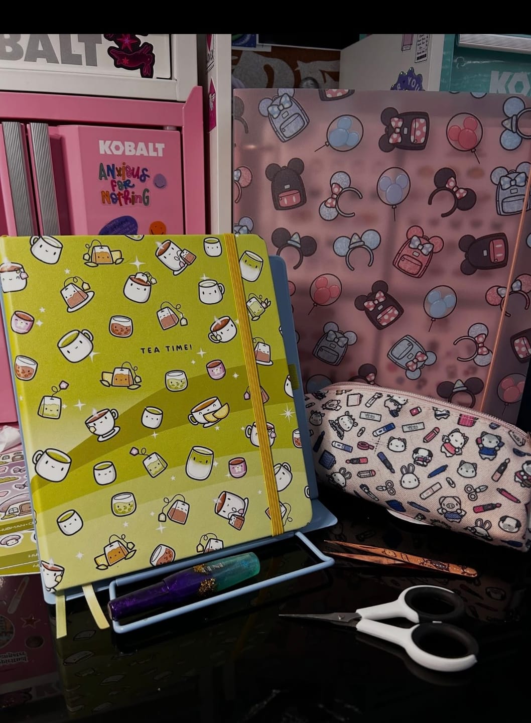 Customer photo review of Tea Time - A5 Wide Yearly Planner