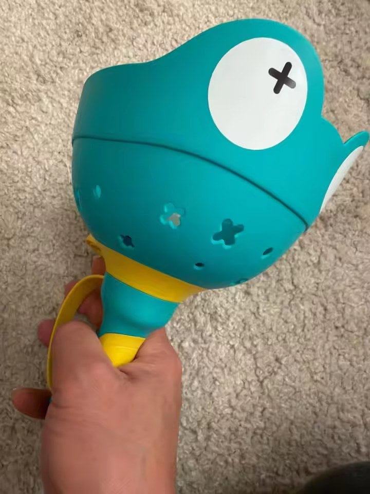Customer photo review of Frosch Scheibenwerfer Kinderspielzeug | Fliegende Scheiben Outdoor Zugschnur UFO Starter