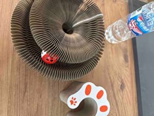 Customer photo review of PatiÖdül™ Akıllı Tırmalama ve Oyun Yatağı