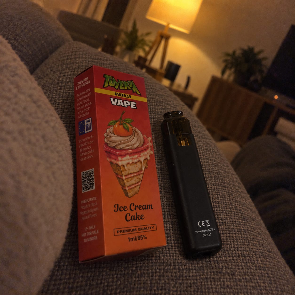 Customer photo review of Nano 10 Ice Cream Cake - 1ml