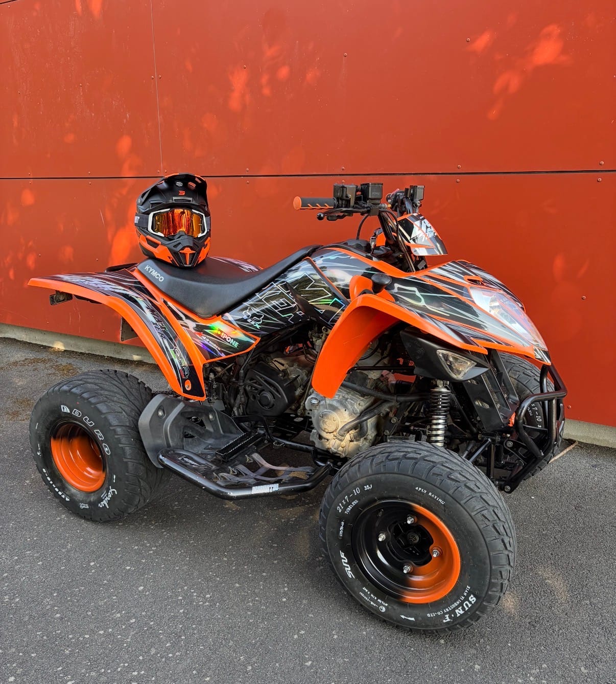 Customer photo review of Kit Déco QUAD 100% personnalisé