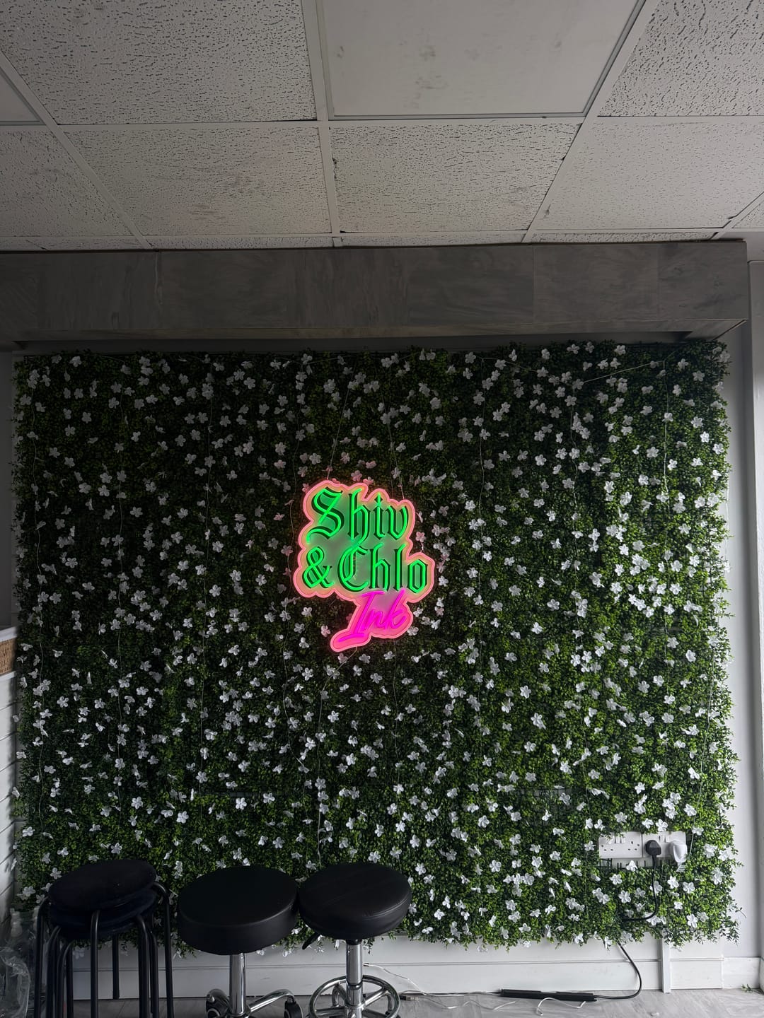 Customer photo review of Shiv & Chlo Ink | Led Neon Sign