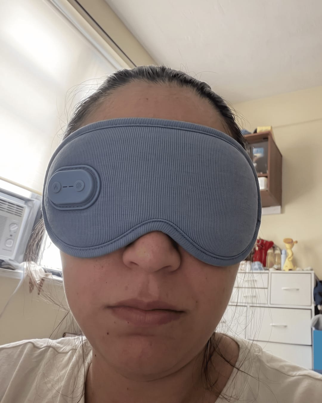 Customer photo review of Duskease™ · Heat & Massage for Deeper Sleep