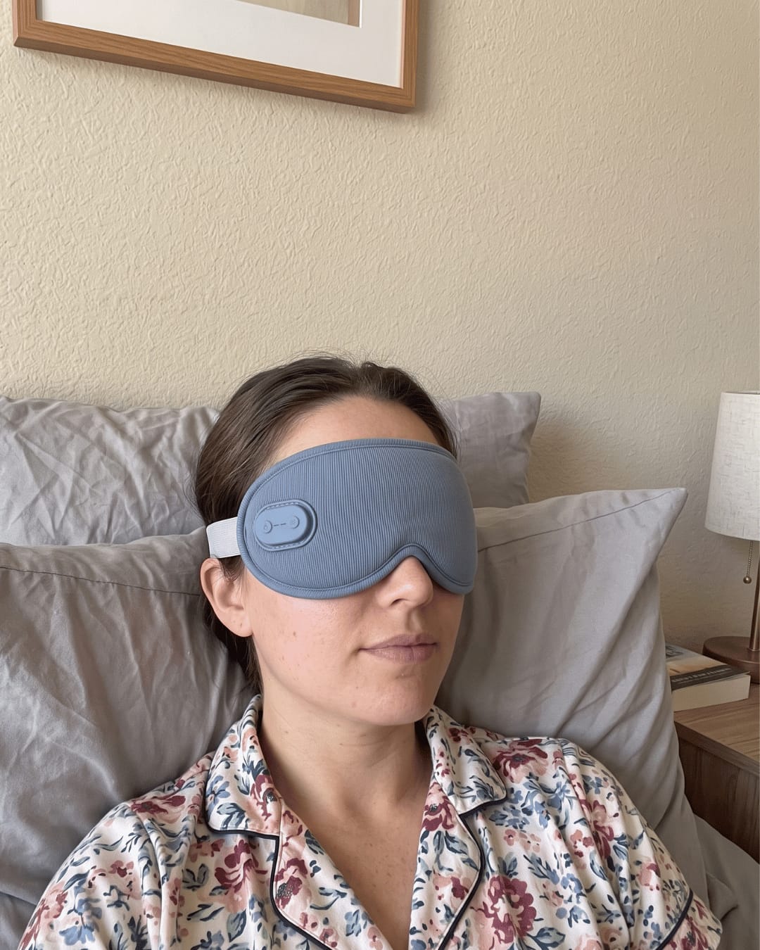 Customer photo review of Duskease™ · Heat & Massage for Deeper Sleep