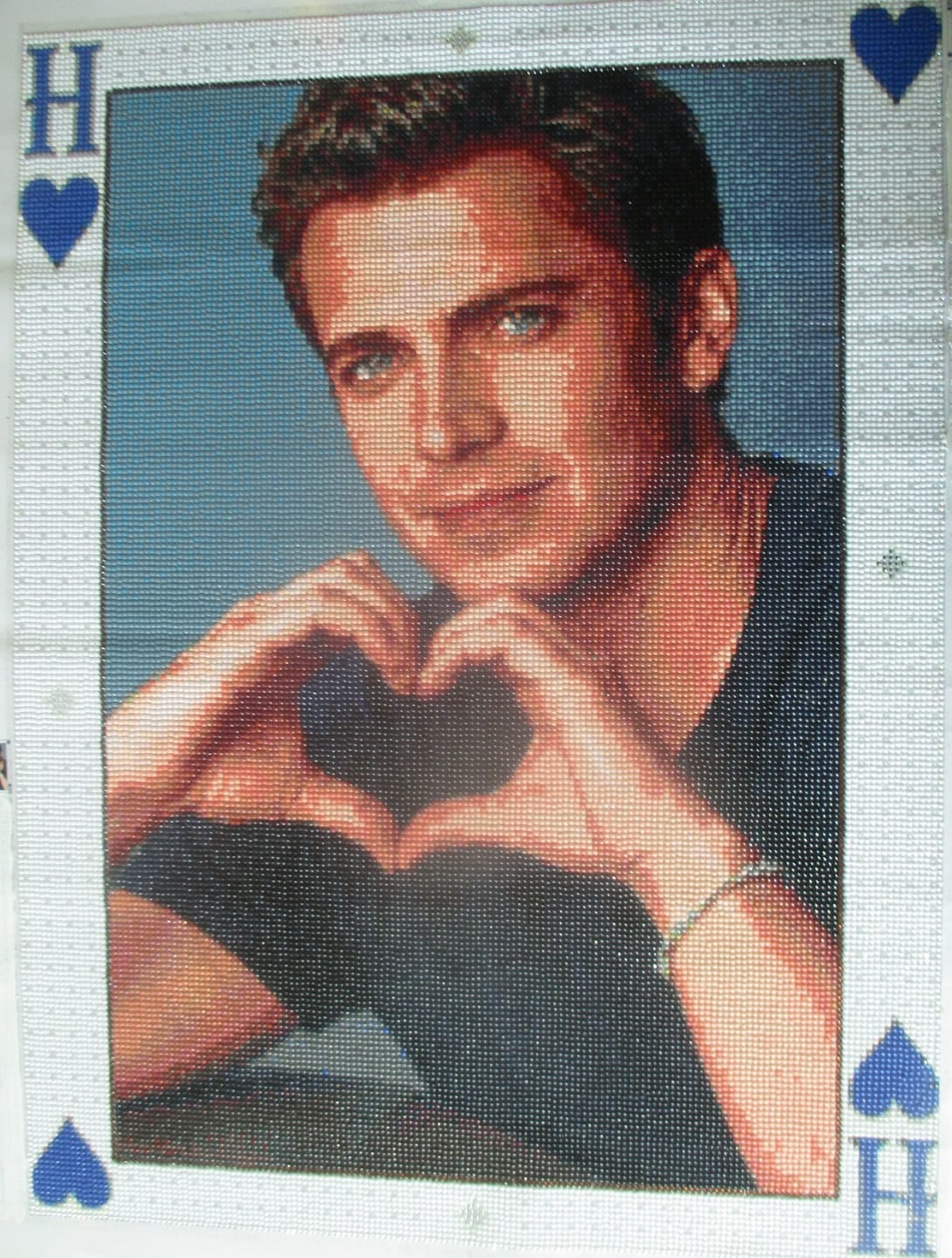 Customer photo review of Custom Diamond Painting Kits - Upload Any Image - Create Your Own