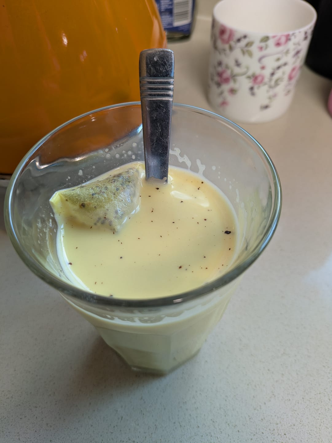 Customer photo review of Turmeric Chai 25 Teabags - Certified Organic