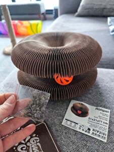 Customer photo review of PatiÖdül™ Akıllı Tırmalama ve Oyun Yatağı
