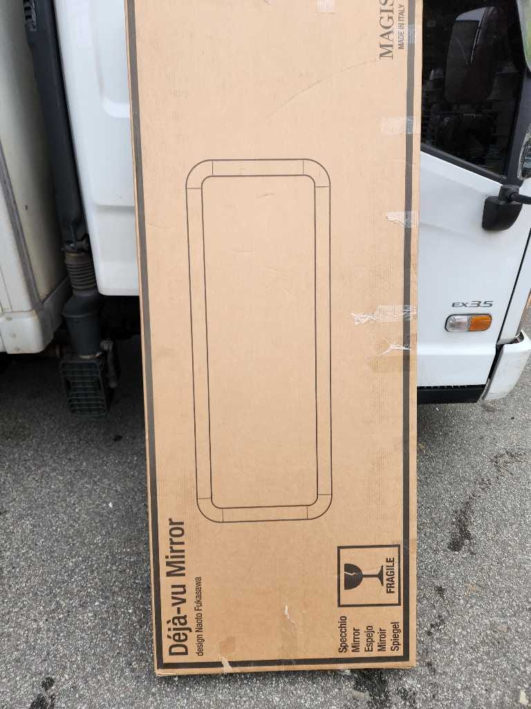 Customer photo review of DÉJÀ-VU - Framed rectangular mirror