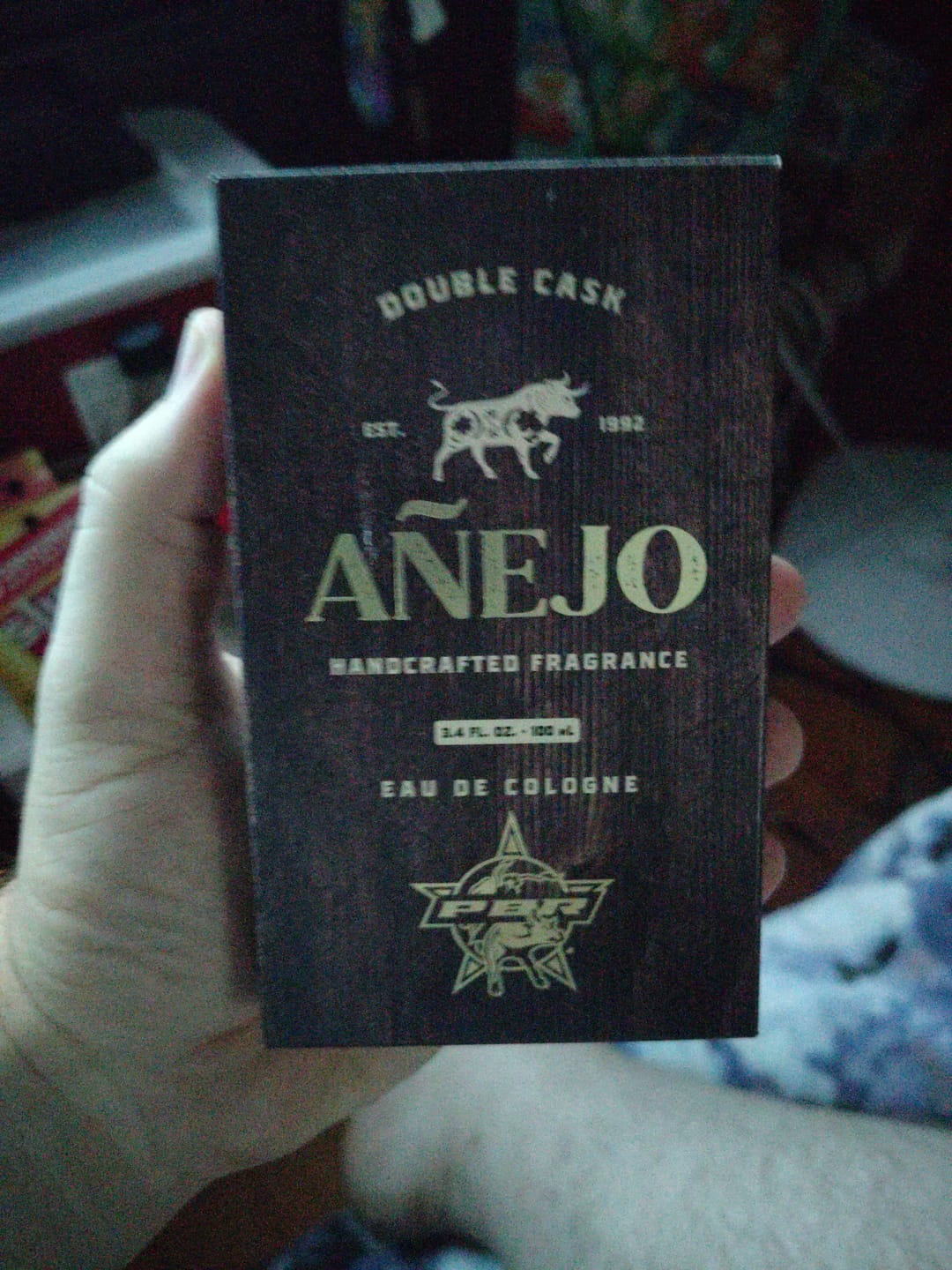Customer photo review of Tru Western Men's PBR Añejo Warm Cologne 96391
