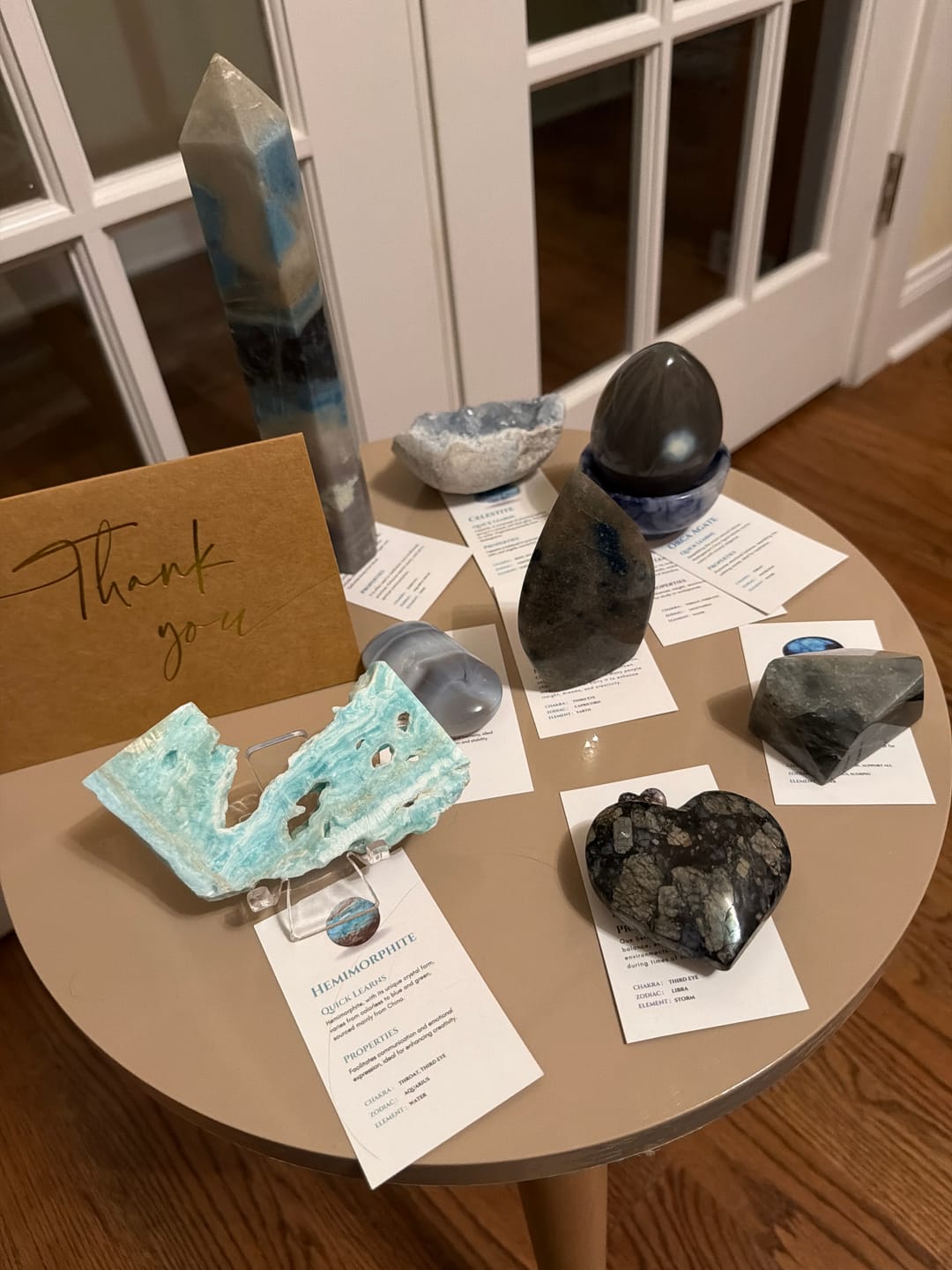 Customer photo review of Kiki Crystal Five Elements Energy Mystery Box