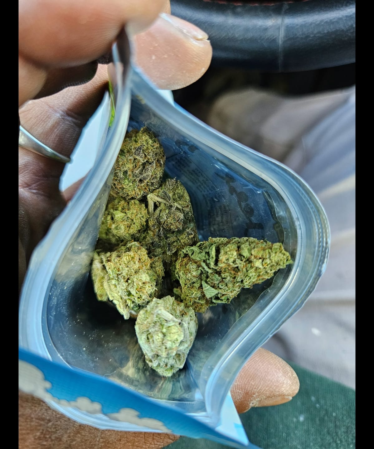 Customer photo review of Gorilla Glue THCA Flower