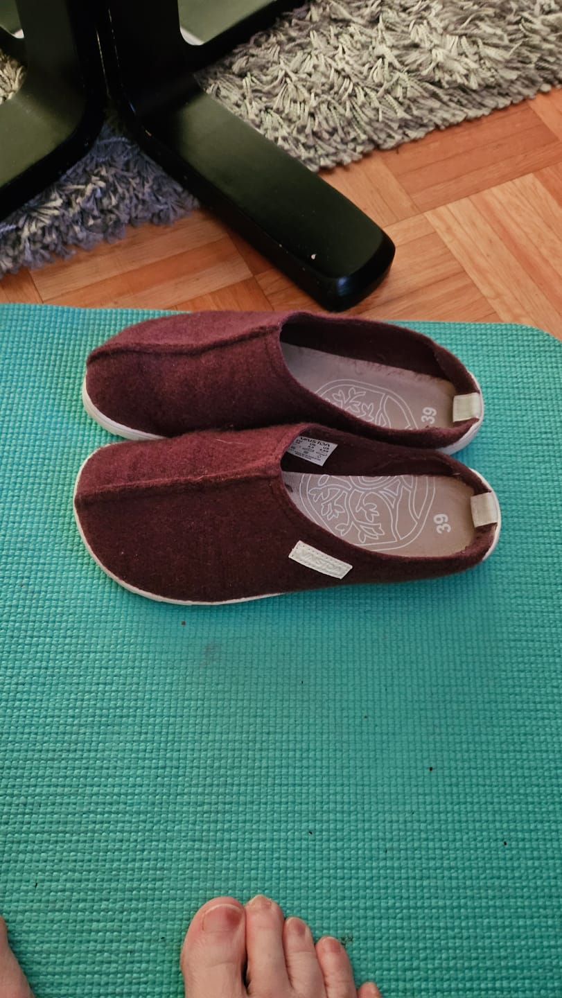 Customer photo review of Vaistoa Toive -paljasjalkatossut