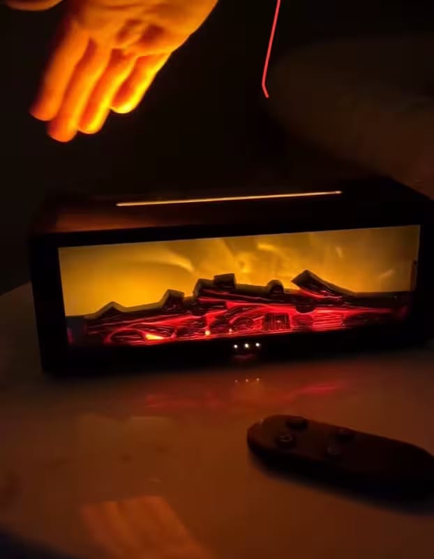 Customer photo review of Difusor con efecto chimenea