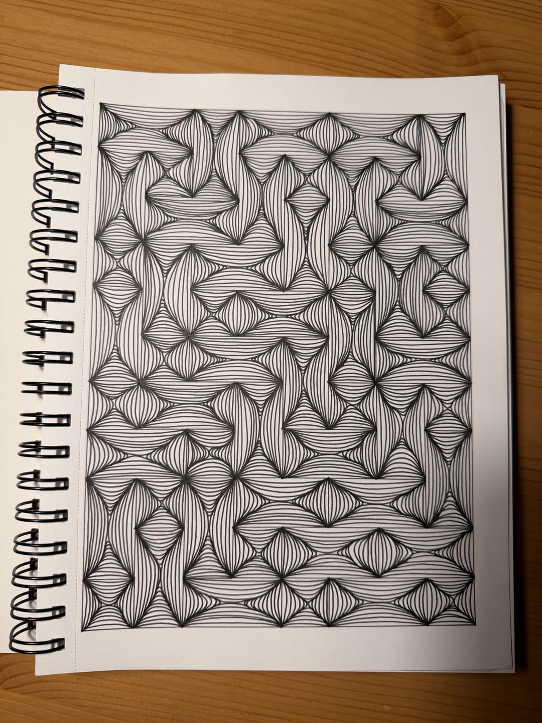 Customer photo review of Ohuhu Spiral-Bound Marker Pad for Alcohol Markers