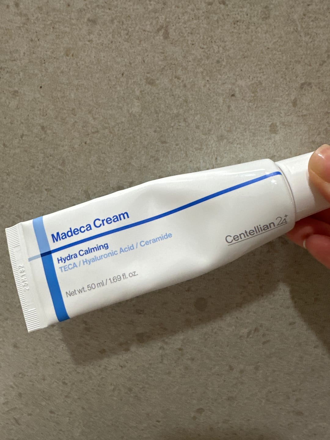 Customer photo review of Madeca Cream Hydra Calming 50ml