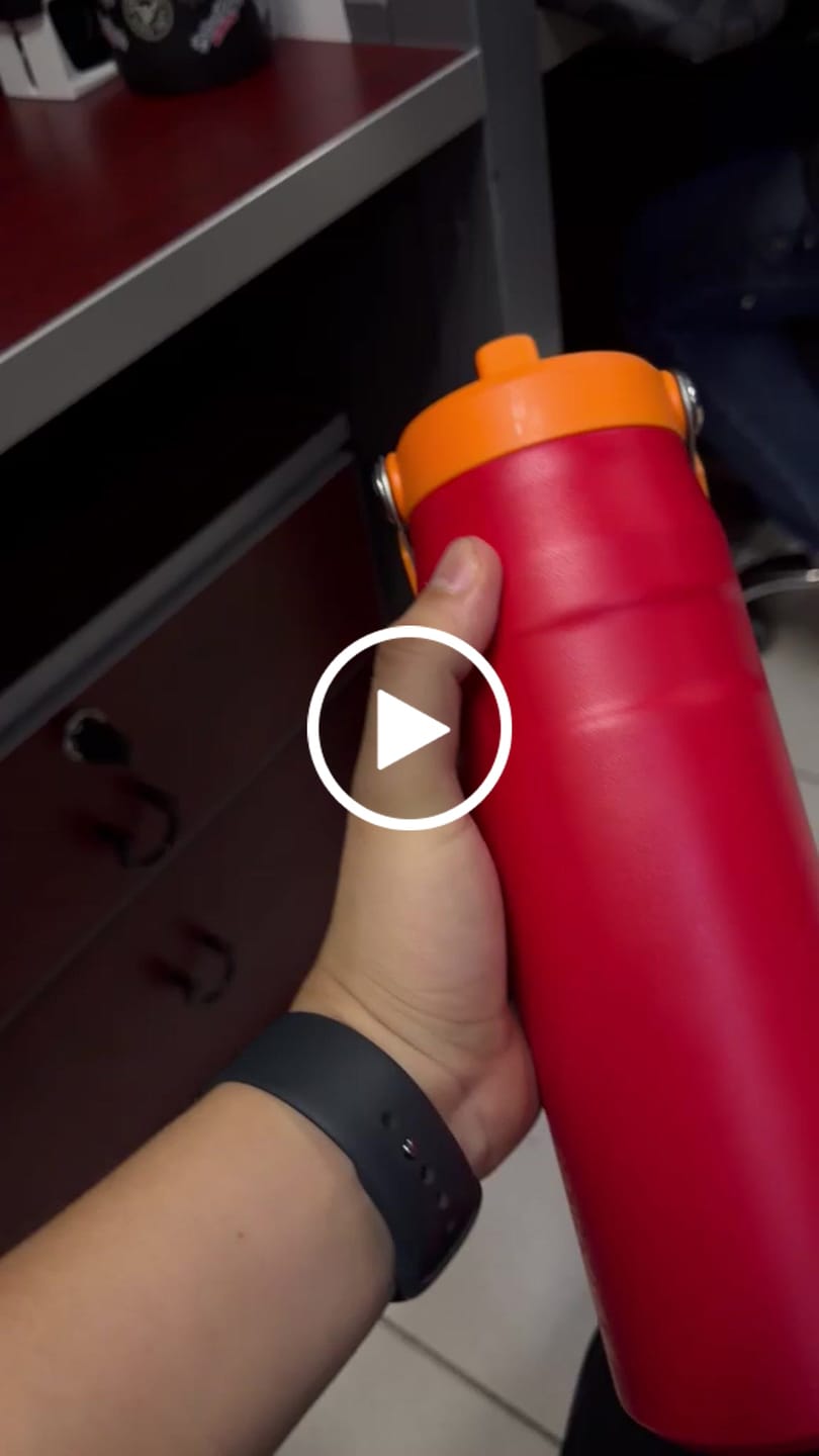 Customer video review of Stanley Iceflow™ Aerolight Flip Straw Heat Wave | 709ML