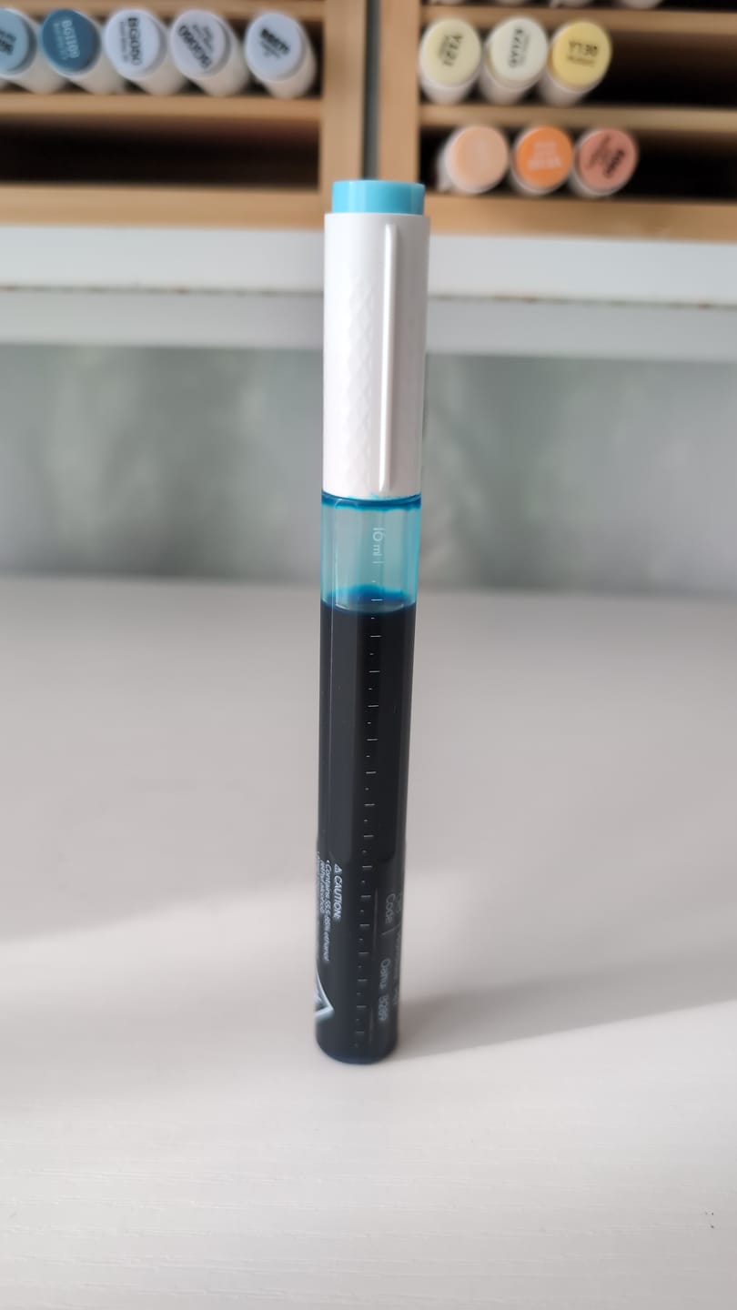 Customer photo review of Ohuhu Marker Ink B08 / B289 / PB7 Refill for Alcohol marker