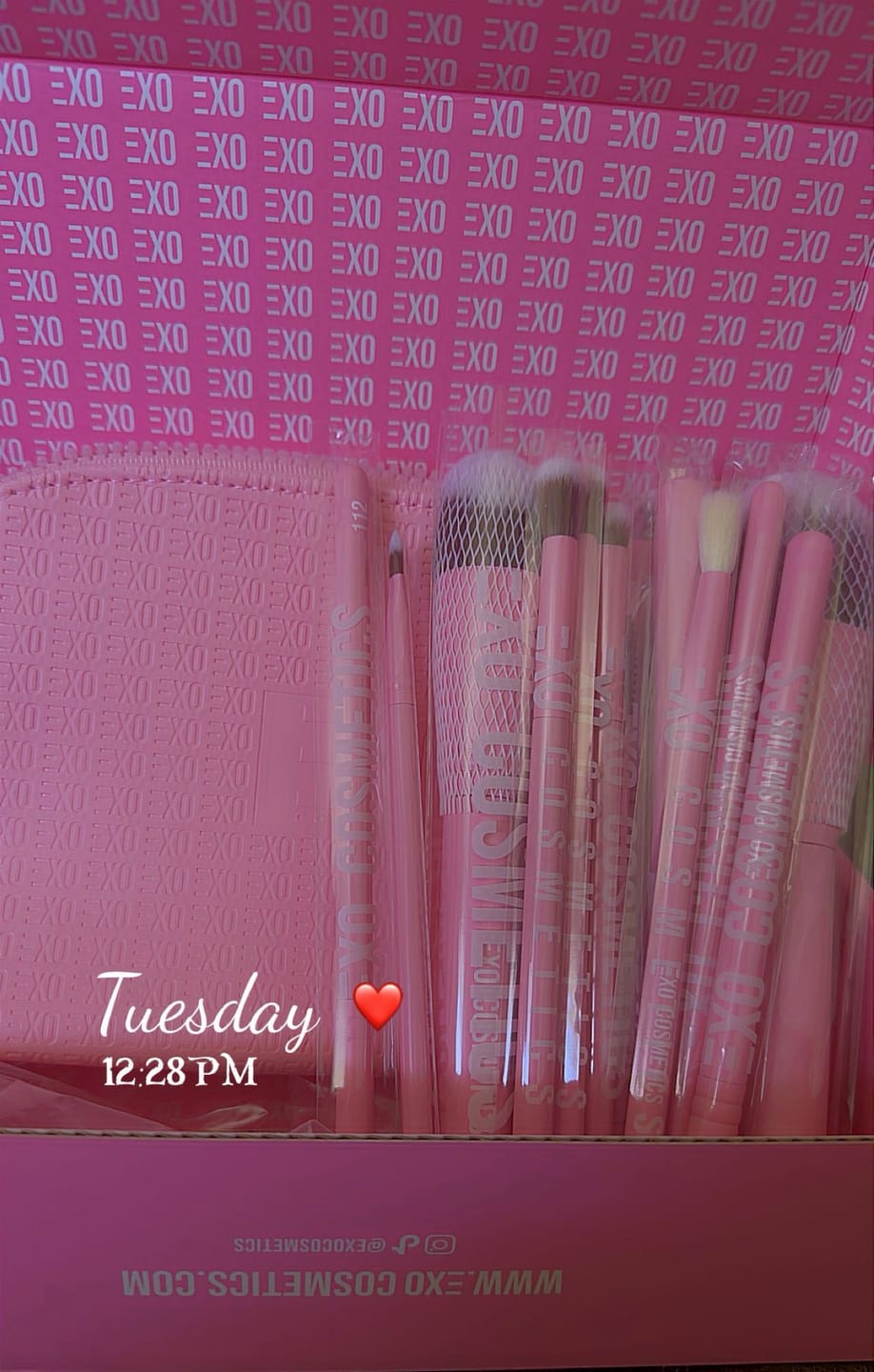 Customer photo review of EXO BABE BRUSH SET
