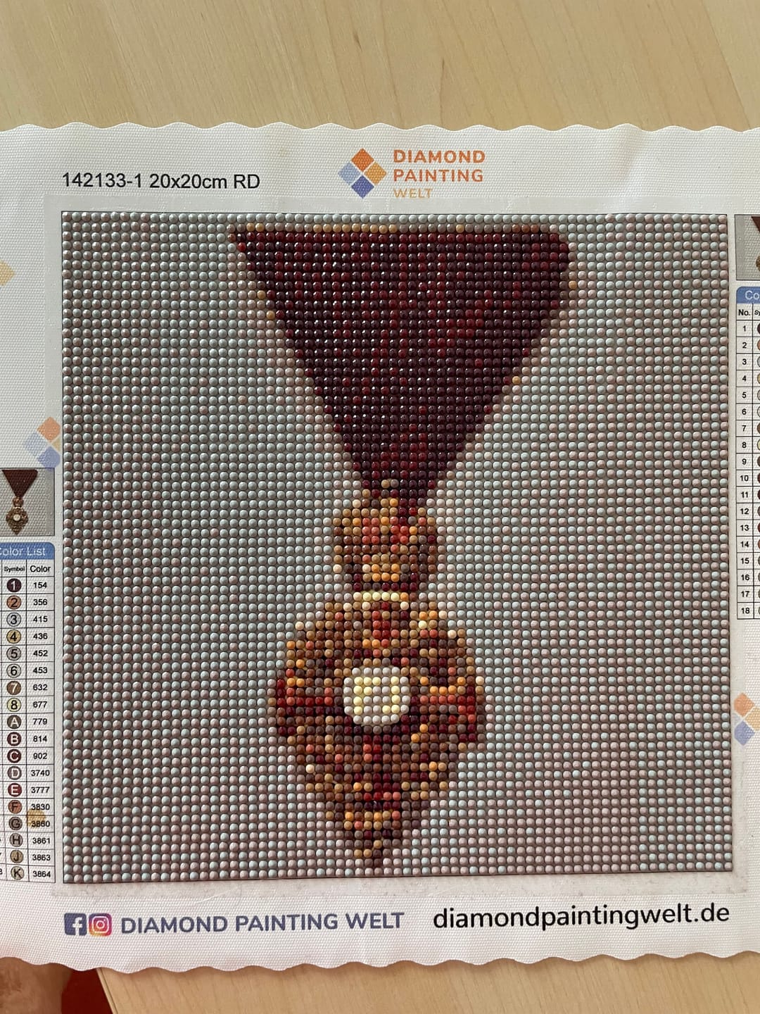 Customer photo review of Diamond Painting eigenes Bild