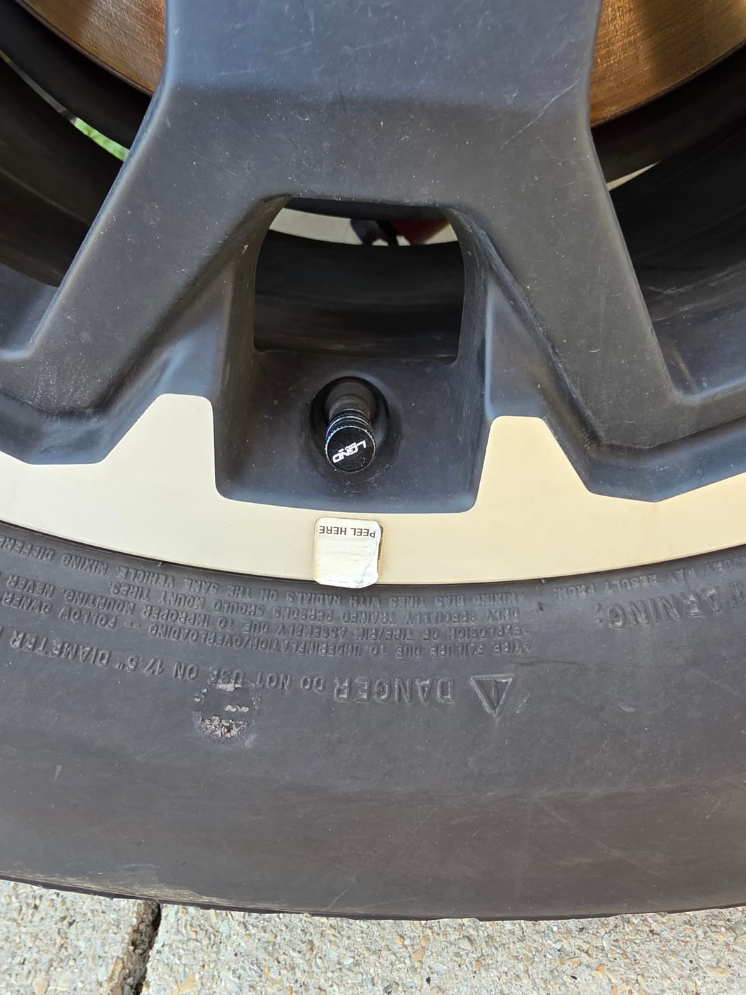 Customer photo review of Valve Stem Caps