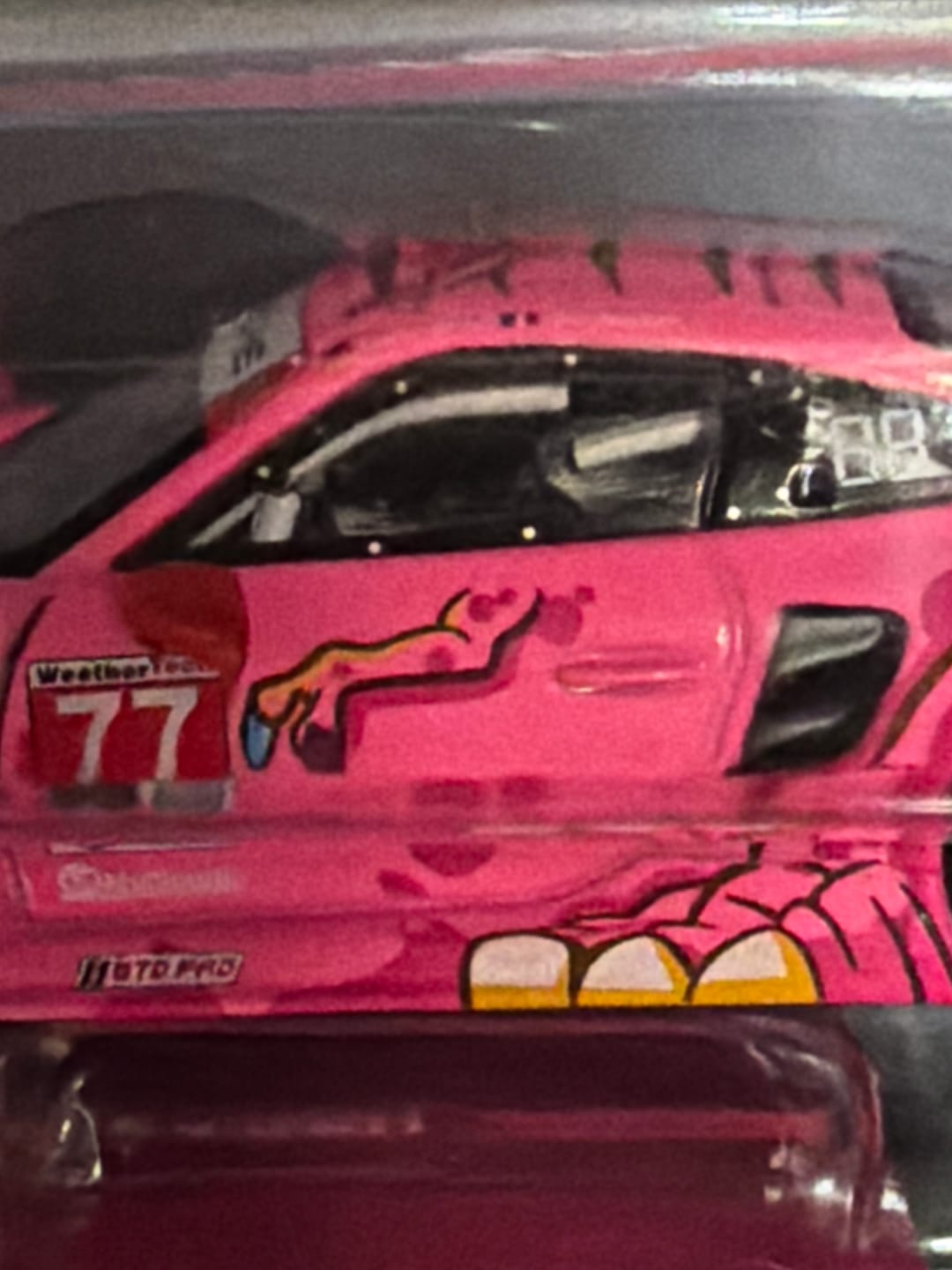 Customer photo review of MINI GT 1:64 Porsche 911 GT3 R #77 AO Racing 2024 IMSA ROAD AMERICA MGT01052-BL BLISTER VERSION