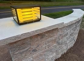 Customer photo review of RIRZ STRATA | Modern Solar Outdoor Post Light
