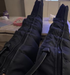 Customer photo review of Air Compression Recovery Boots PRO