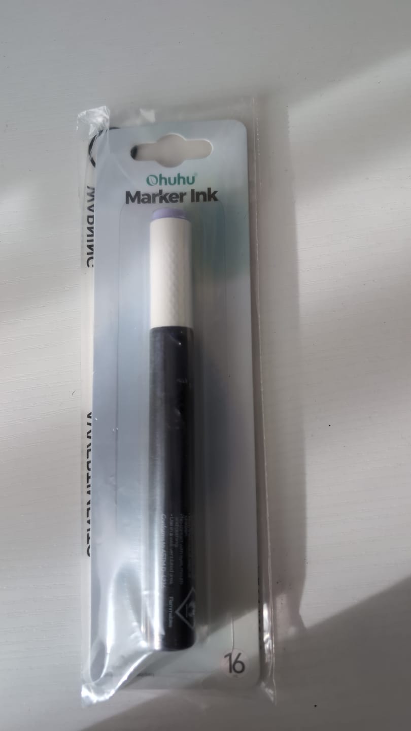 Customer photo review of Ohuhu Marker Ink V38 / R24 / V189 Refill for Alcohol marker
