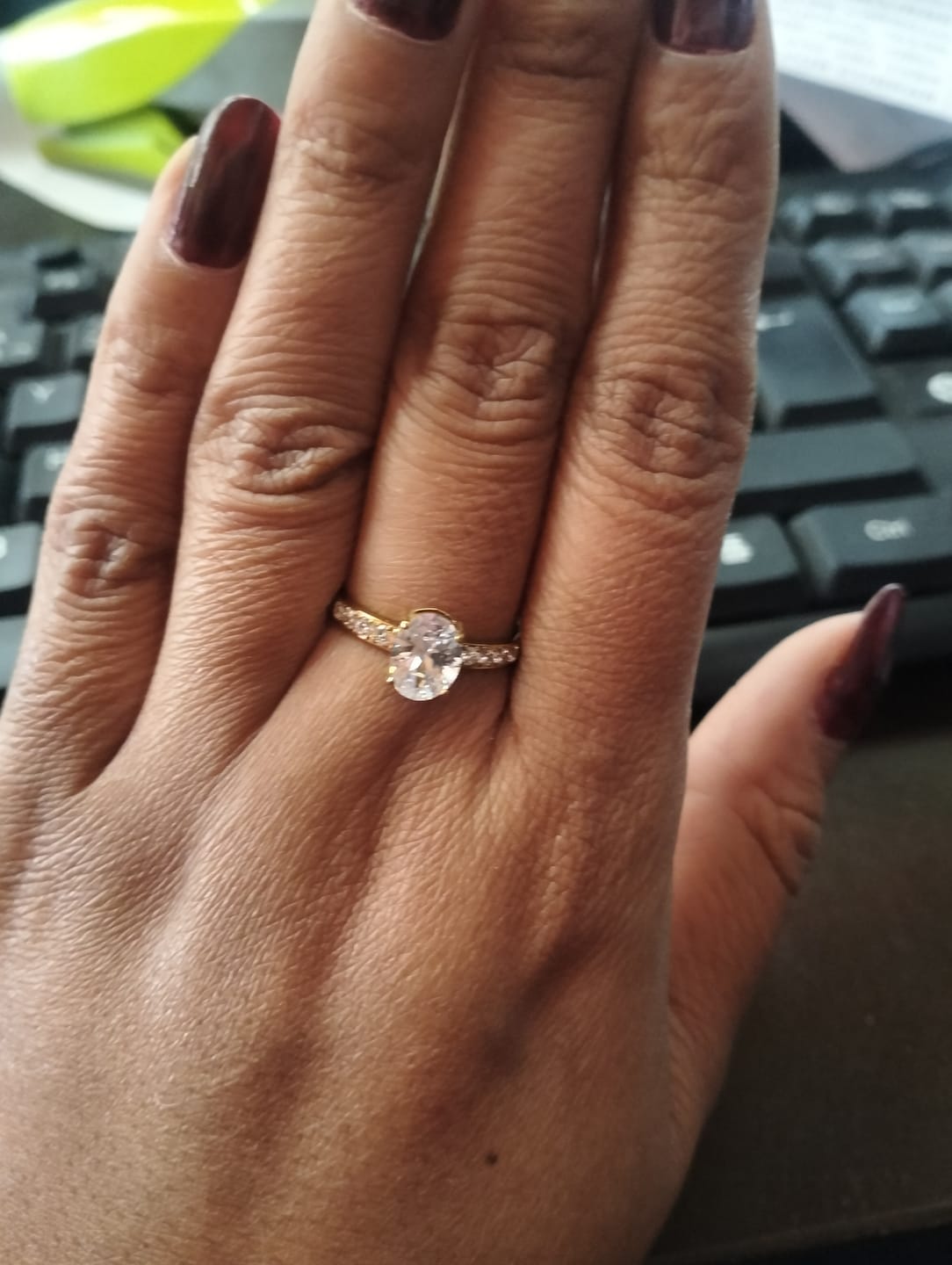 Customer photo review of Anillo Starling