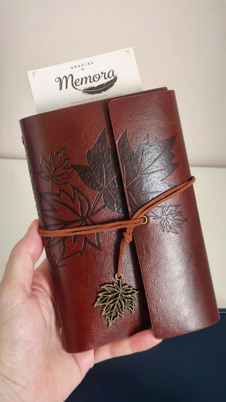 Customer photo review of Notebook Vintage Memora📜✒️