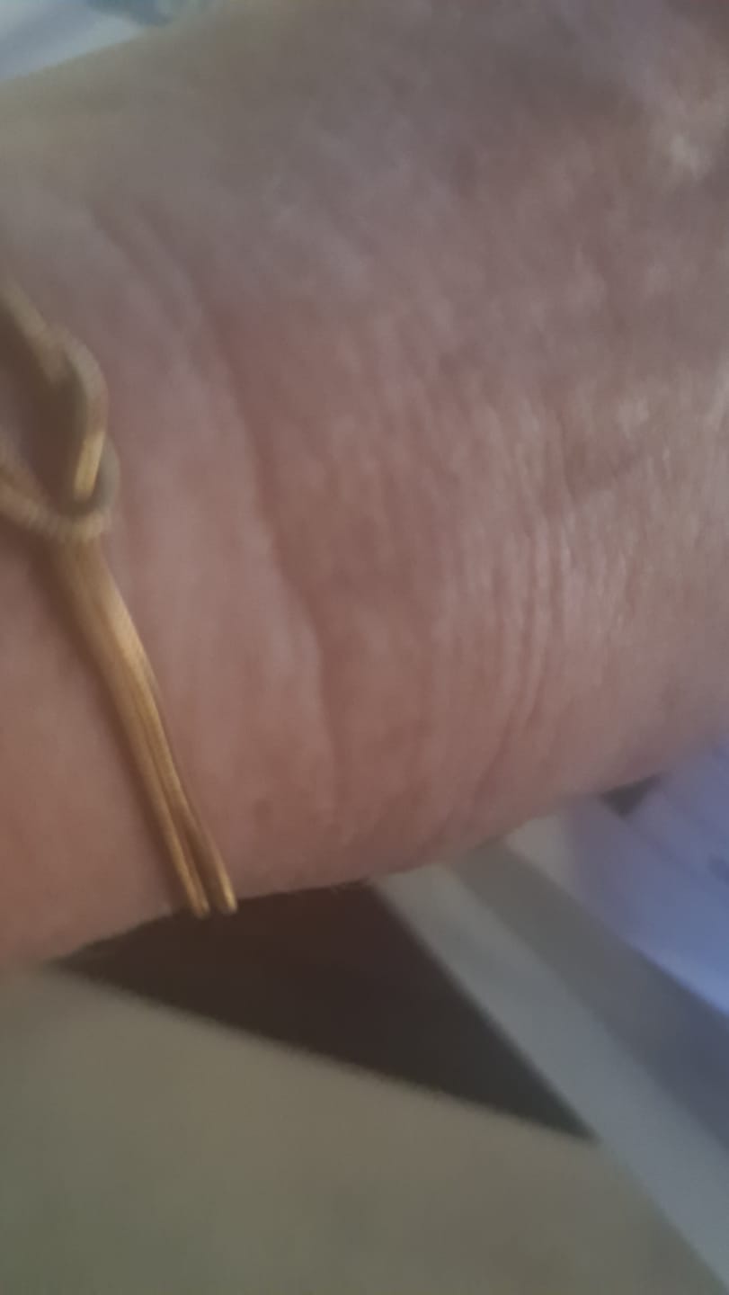 Customer photo review of צמיד קשר נצחי