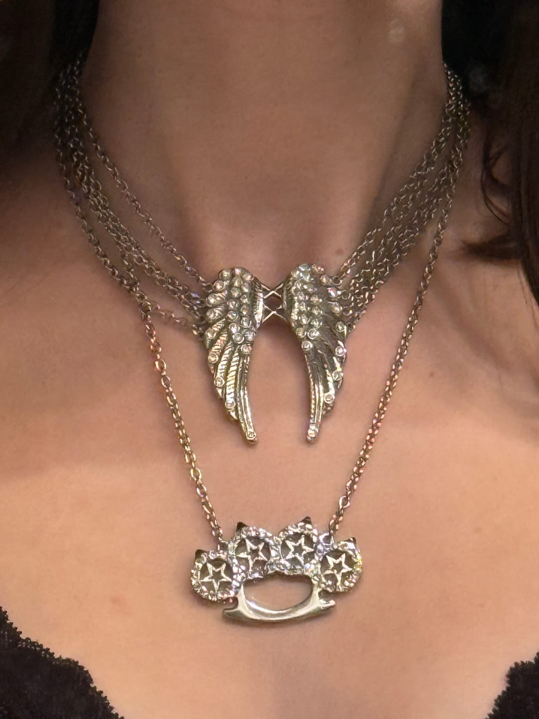 Customer photo review of Fatale Necklace