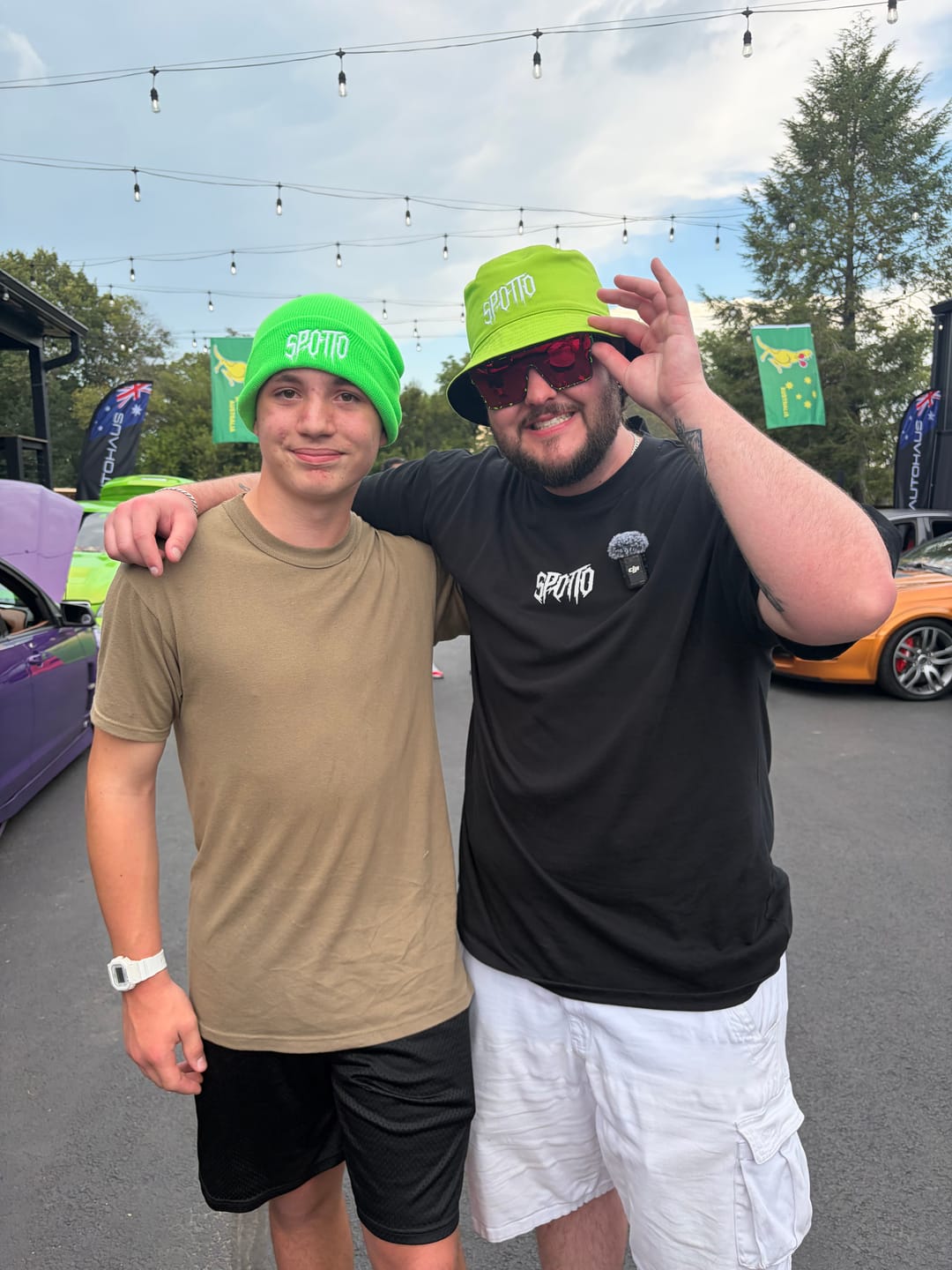 Customer photo review of Official - Green Spotto Beanie (PREORDER)