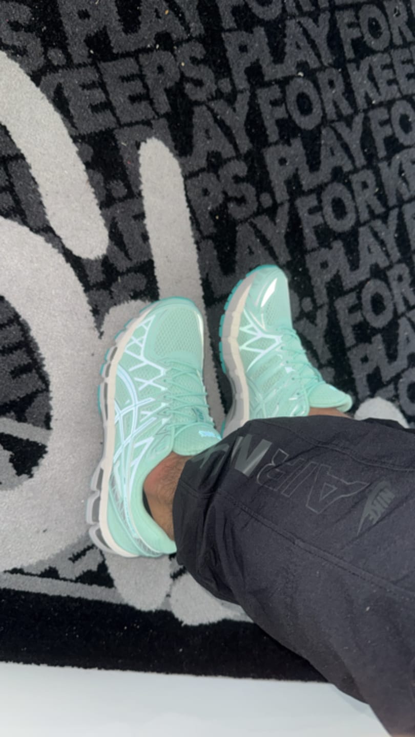 Customer photo review of Asics Gel Kayano 20 'Tiffany'