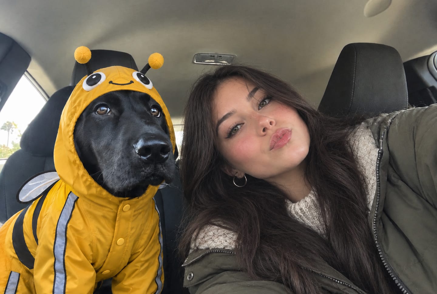 Customer photo review of Bumblebee Rain Suit