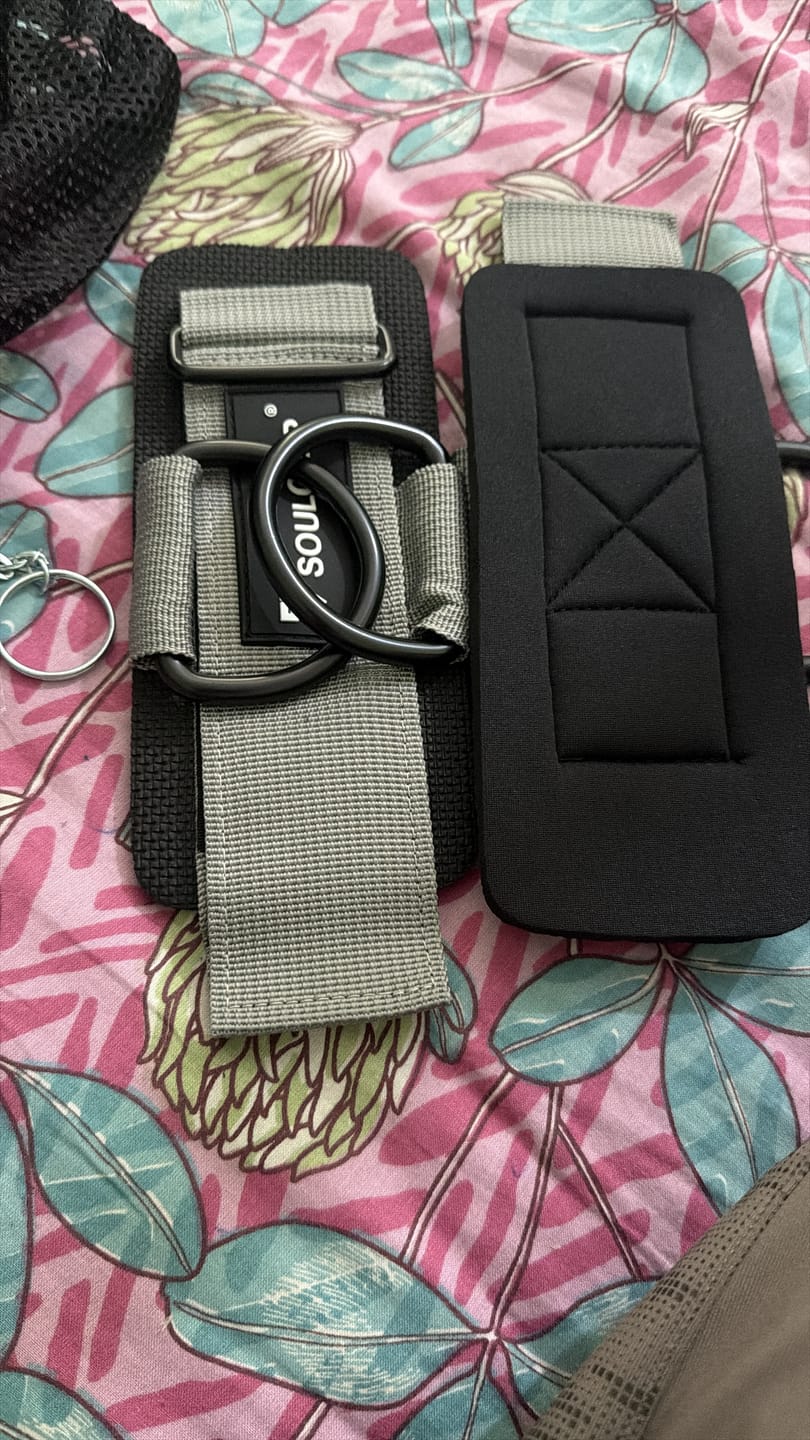 Customer photo review of Soulcuff – Dual Support Wrist & Ankle Cuffs