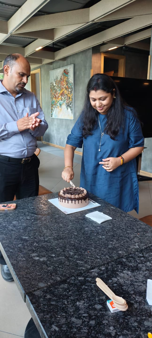 Customer photo review of Chocolate Mousse Cake