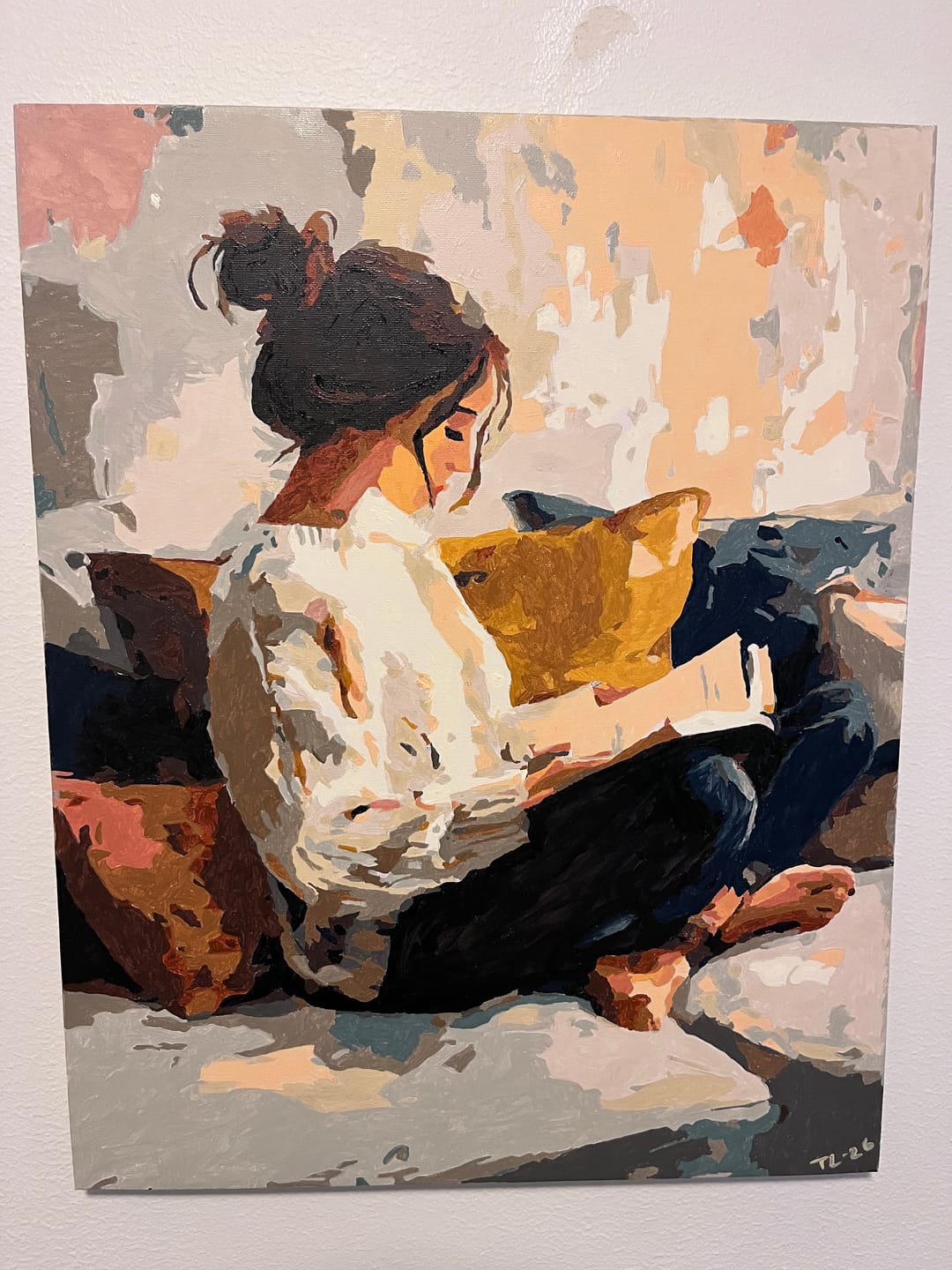 Customer photo review of Sunday time | Paint by Number
