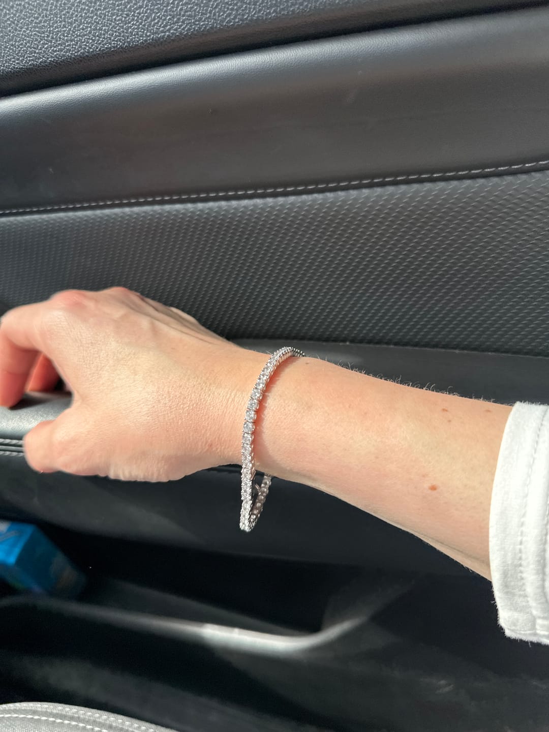Customer photo review of Pulsera Tennis 3mm
