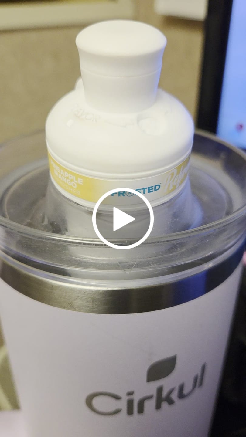 Customer video review of Frosted Paradise Refresher