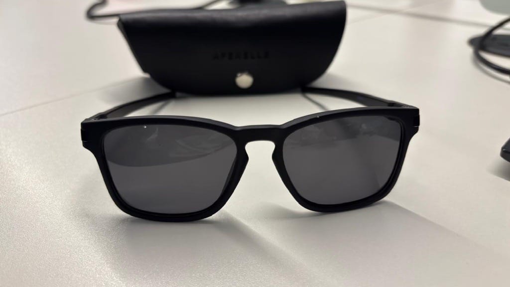 Customer photo review of THE PRODUCER | Space Black  Unisex UV400 HD  Pro Sunglasses  For Biking Running Sports Adventure