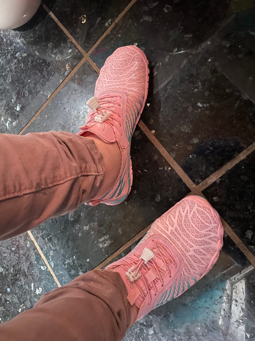 Customer photo review of Finally Walk Pain-Free Again With Our Grounding Barefoot Shoes