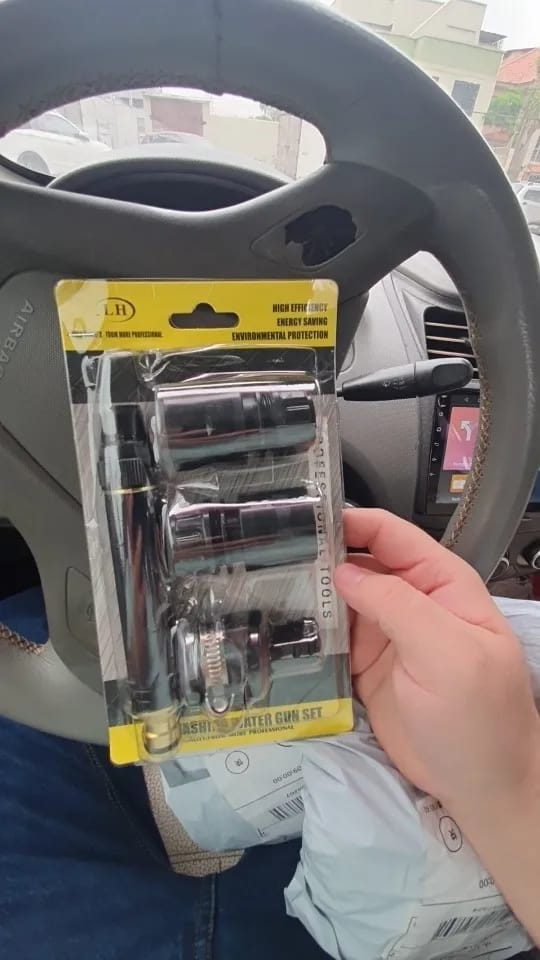 Customer photo review of Boquilla Para Manguera Ajustable | Limpieza y Riego