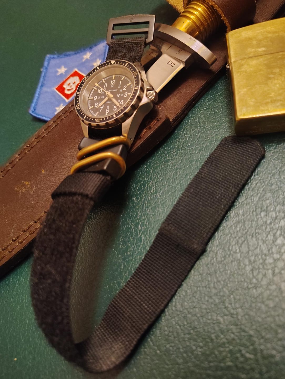 Customer photo review of PVD Glomar Explorer - Hook & Loop Strap - Black
