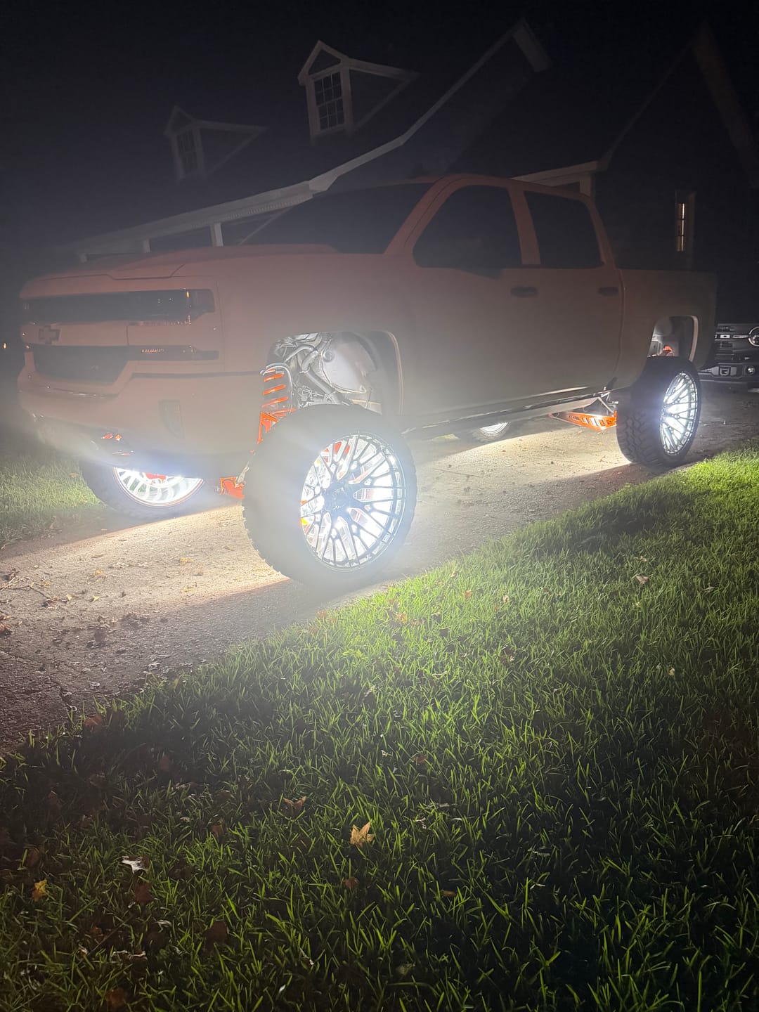 Customer photo review of Wheel Light Extension Wires (2 Pack)