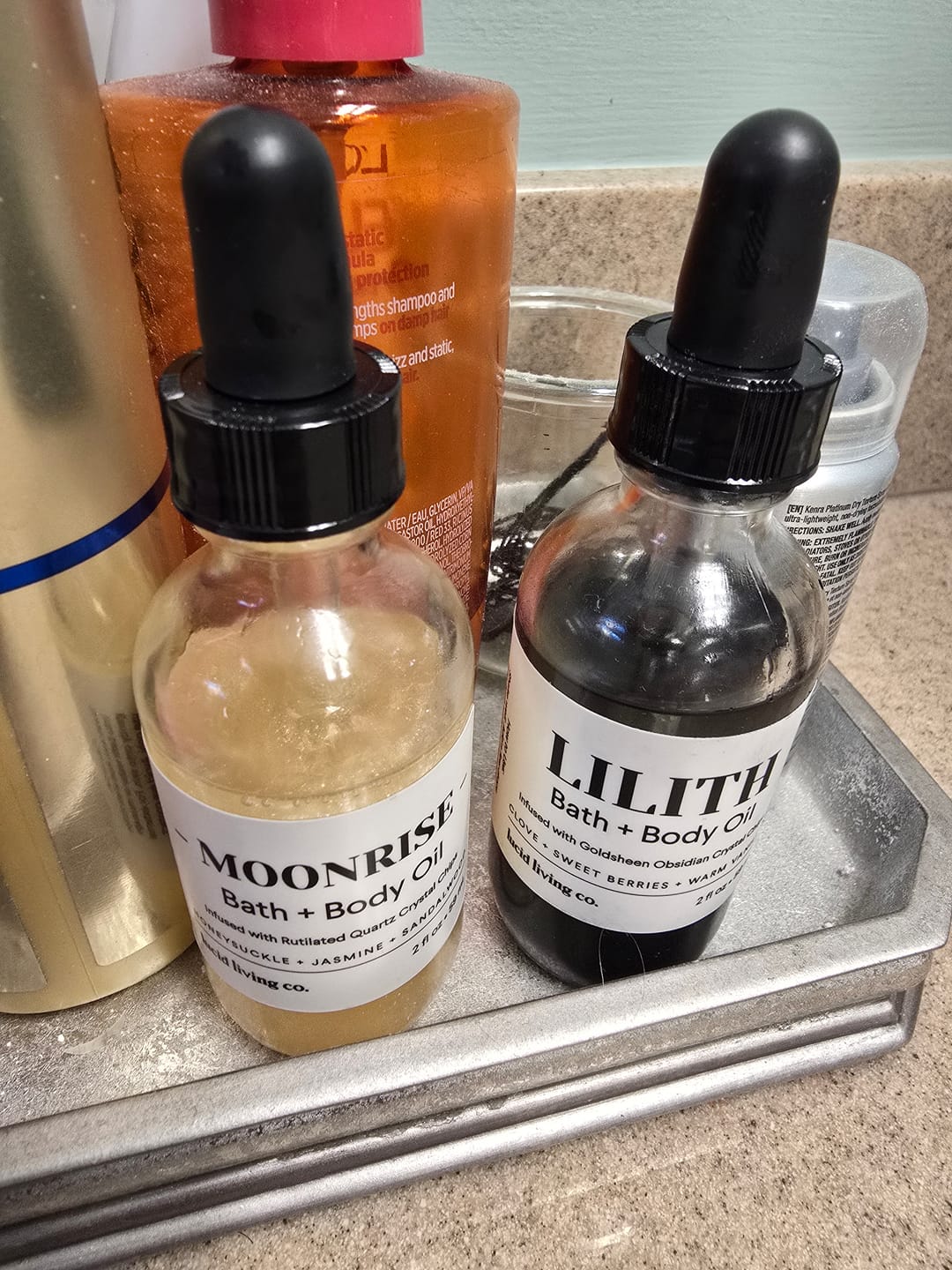 Customer photo review of LILITH Bath & Body Oil